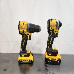 AS-IS- DEWALT ATOMIC 20V MAX Lithium-Ion Cordless 2-Tool Combo Kit