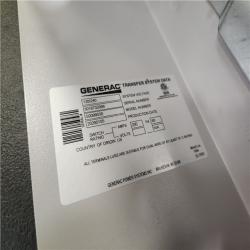 Phoenix AS-IS Generac 200A Open Transition Service Rated Transfer Switch