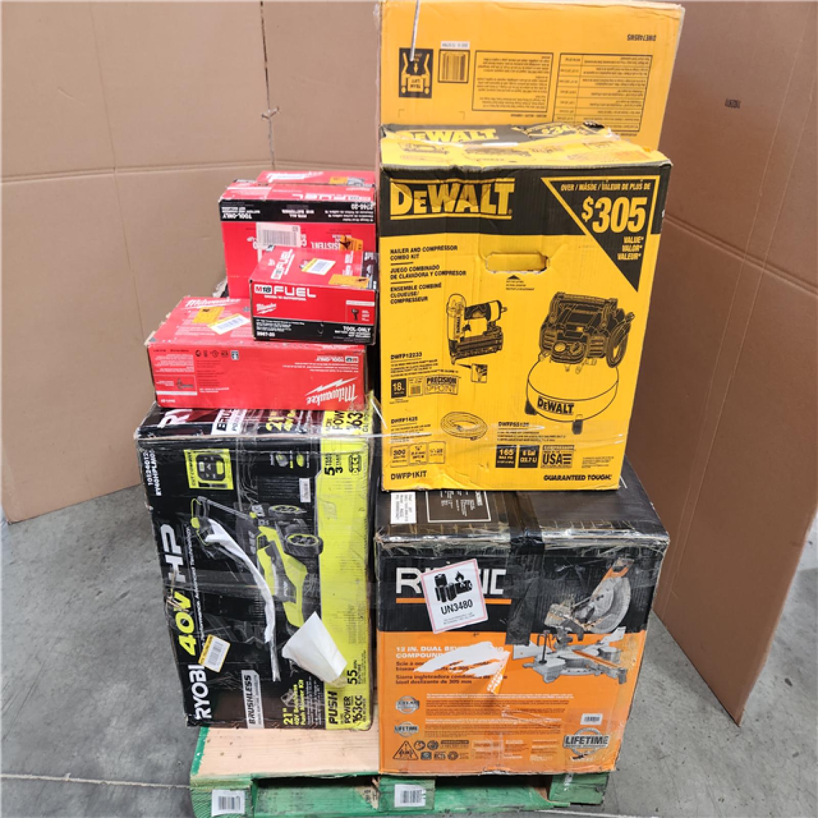 CALIFORNIA AS-IS TOOL PALLET