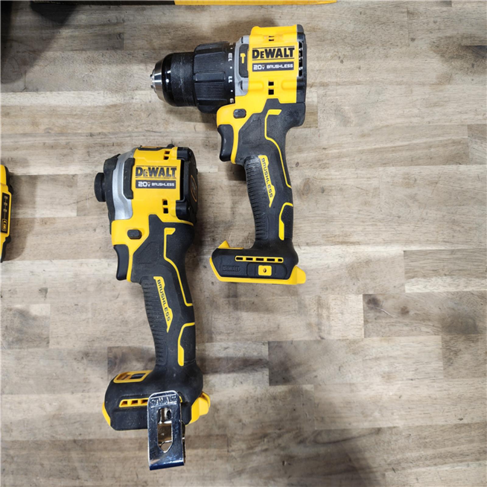HOUSTON LOCATION - AS-IS DEWALT 2 TOOL COMBO KIT W/ (2) BATTERY & CHARGER