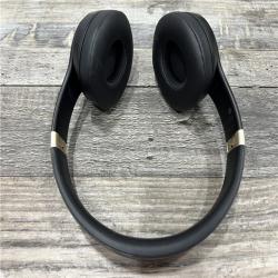 AS-IS Beats - Solo 4 Wireless On-Ear Headphones - Matte Black & Gold