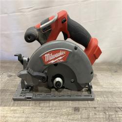 AS-IS Milwaukee FUEL 18V Lithium-Ion Brushless Cordless 6-1/2 in. Circular Saw (Tool-Only)