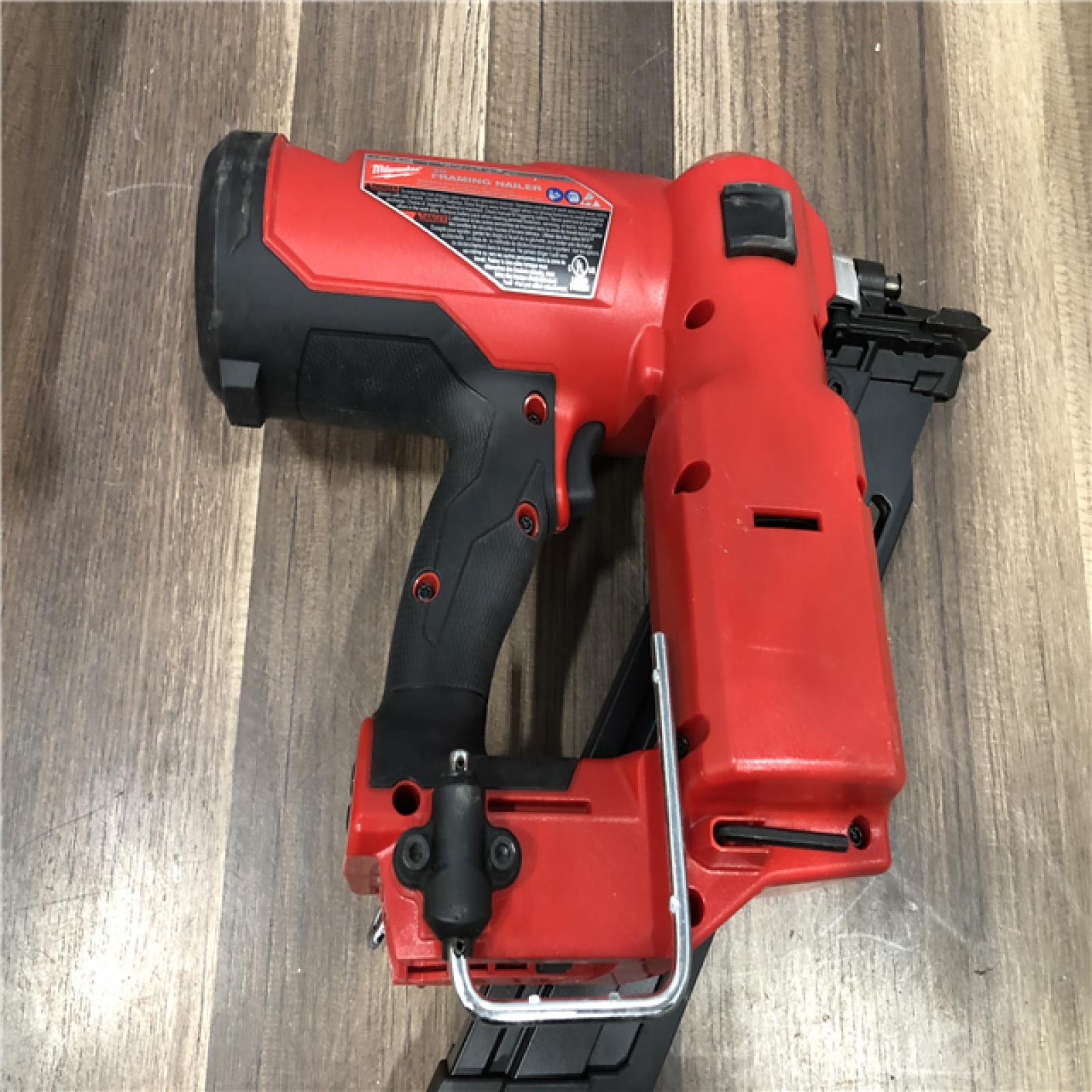 AS-IS Milwaukee FUEL 3-1/2 in. 18-Volt 30-Degree Lithium-Ion Brushless Cordless Framing Nailer (Tool-Only)