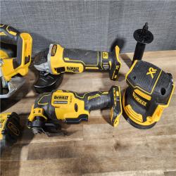 HOUSTON LOCATION - AS-IS DEWALT 20-Volt MAX ToughSystem Lithium-Ion 6-Tool Cordless Combo Kit