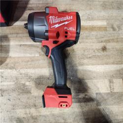HOUSTON LOCATION - AS-IS (APPEARS LIKE NEW) Milwaukee FUEL 18V Lithium-Ion Brushless Cordless 1/2 in. Impact Wrench w/Friction Ring Kit