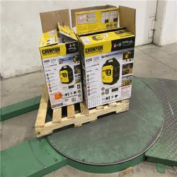 Dallas Location - As-Is  Champion Power Equipment 4500/3250-Watt GasolineFuel Inverter Generator(Lot Of 3)