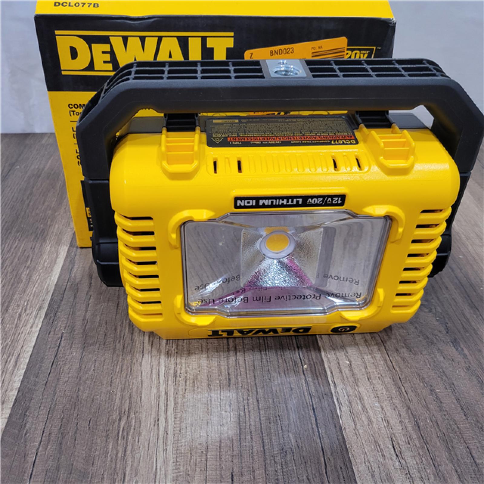 AS-IS DeWalt 20-Volt MAX Compact Task Light (Tool Only)