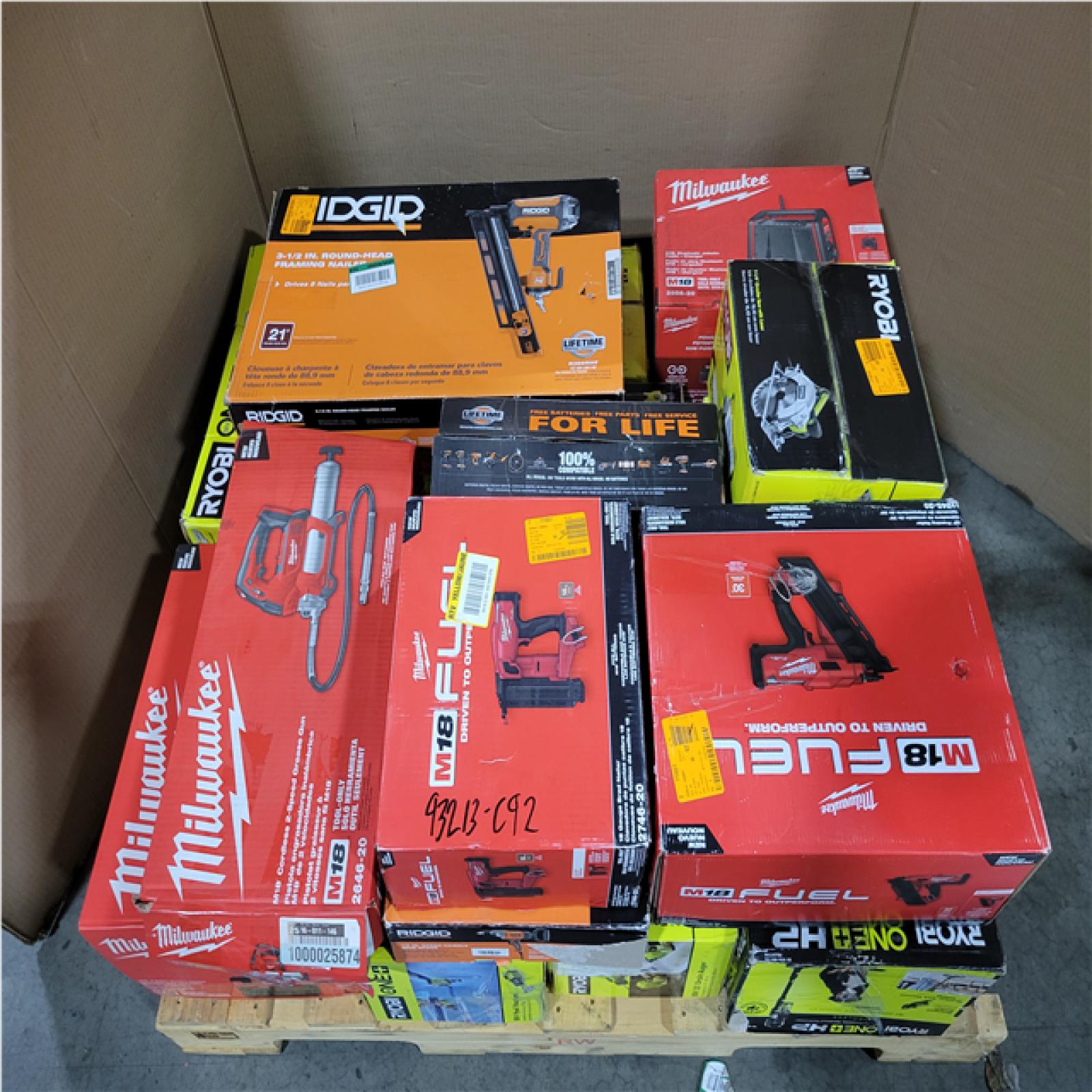 CALIFORNIA AS-IS TOOL PALLET