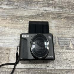 AS-IS Canon - PowerShot SX740 HS 20.3-Megapixel Digital Camera - Black