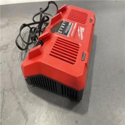 AS-IS - Milwaukee M18 18-Volt Lithium-Ion Dual Bay Rapid Battery Charger