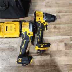 HOUSTON LOCATION - AS - IS DEWALT ATOMIC 20V MAX Lithium-Ion Cordless 2-Tool Combo Kit