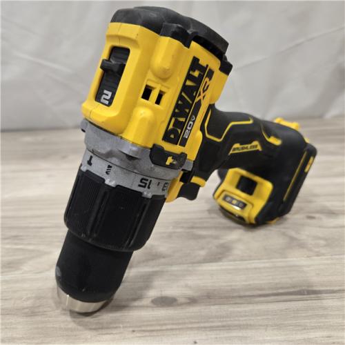 AS-IS DEWALT 20V Compact Cordless 1/2 in. Hammer Drill (Tool-Only)