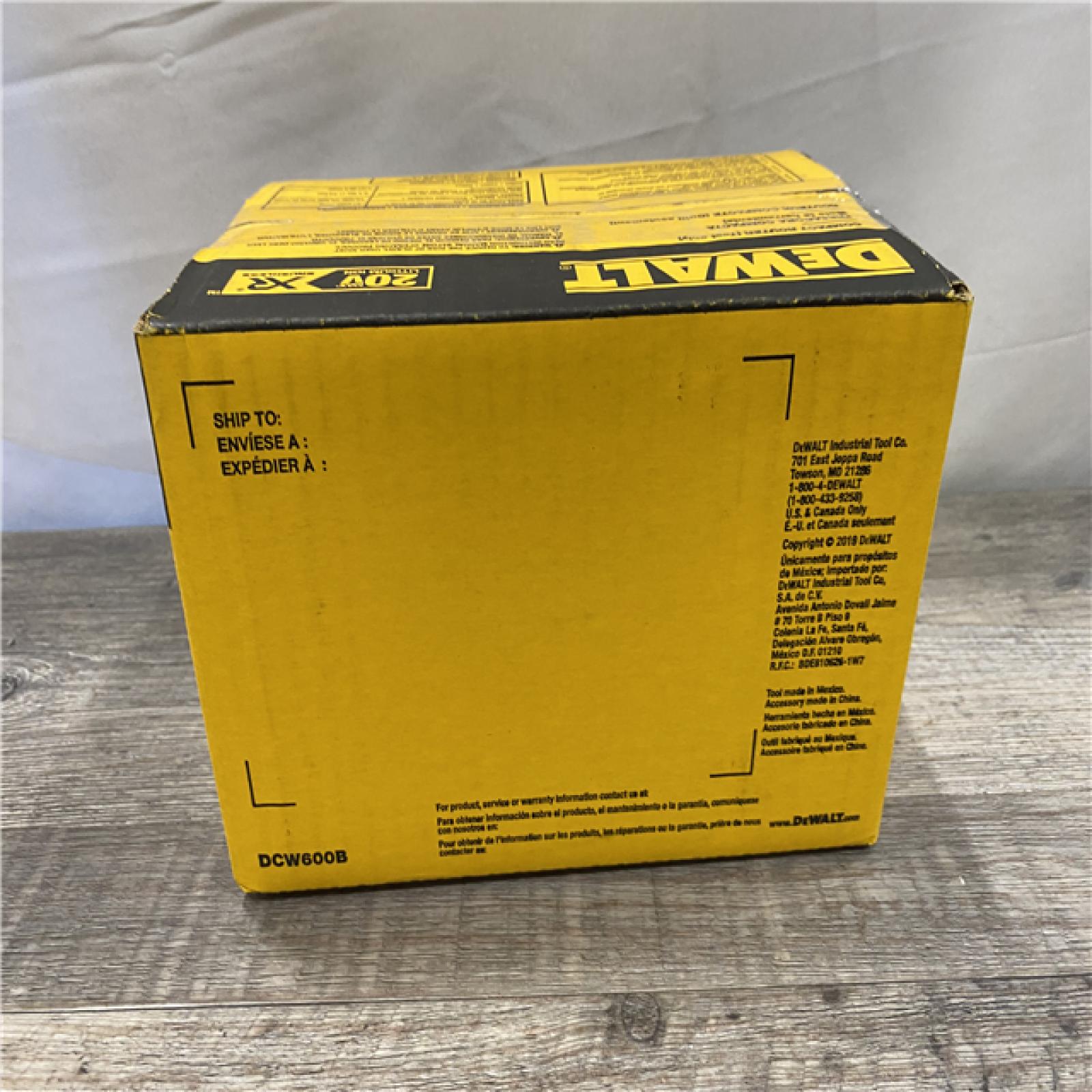 NEW - DEWALT 20V MAX XR Cordless Brushless Fixed Base Compact Router (Tool Only)