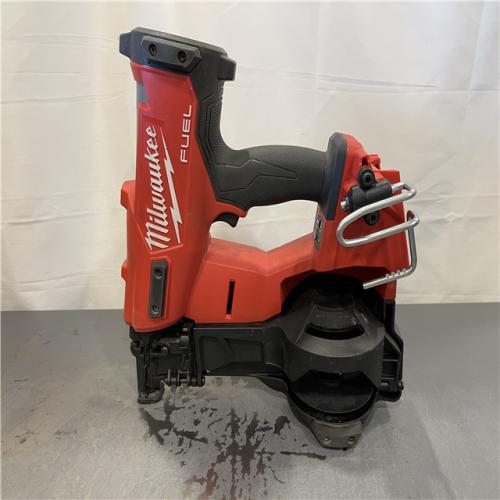 AS-IS - Milwaukee M18 FUEL 18-Volt Lithium-Ion Brushless Cordless Coil Roofing Nailer