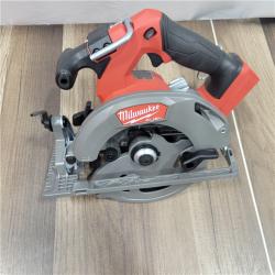 AS-IS  Milwaukee M18 FUEL 18V Lithium-Ion Brushless Cordless 6-1/2 in. Circular Saw (Tool-Only)