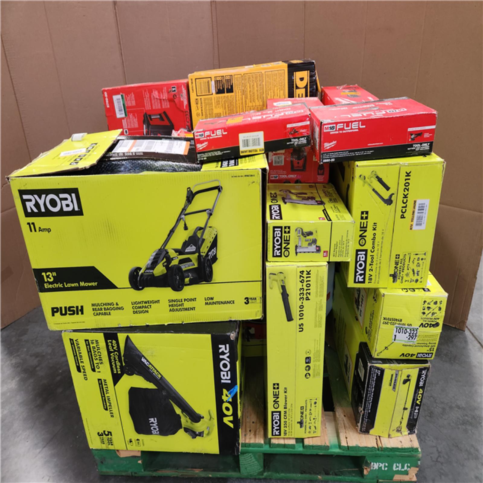 CALIFONIA  AS-IS TOOL PALLET