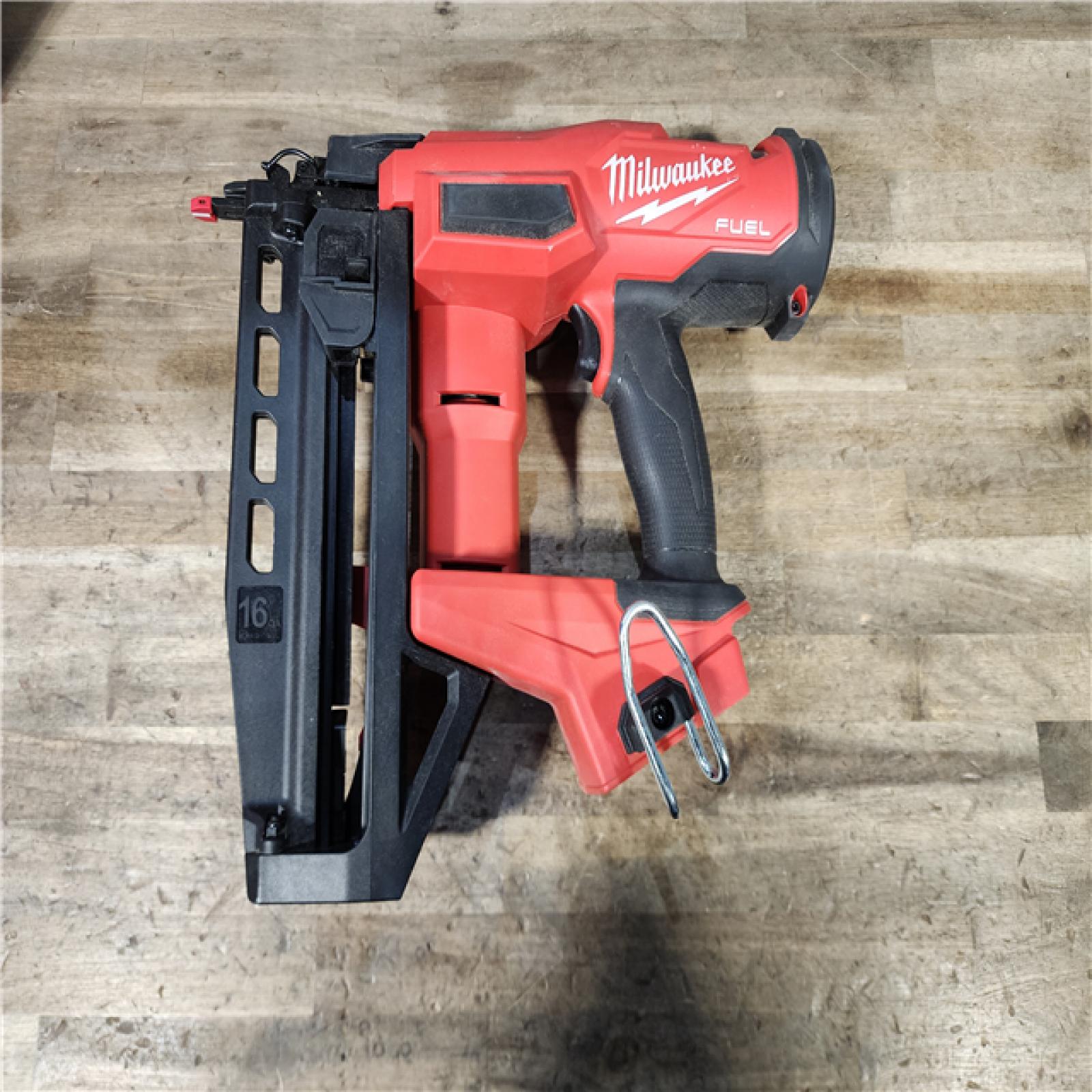 HOUSTON LOCATION - AS-IS MILWAUKEE 16 GAUGE STRAIGHT FINISH NAILER (TOOL ONLY)