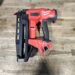 HOUSTON LOCATION - AS-IS MILWAUKEE 16 GAUGE STRAIGHT FINISH NAILER (TOOL ONLY)
