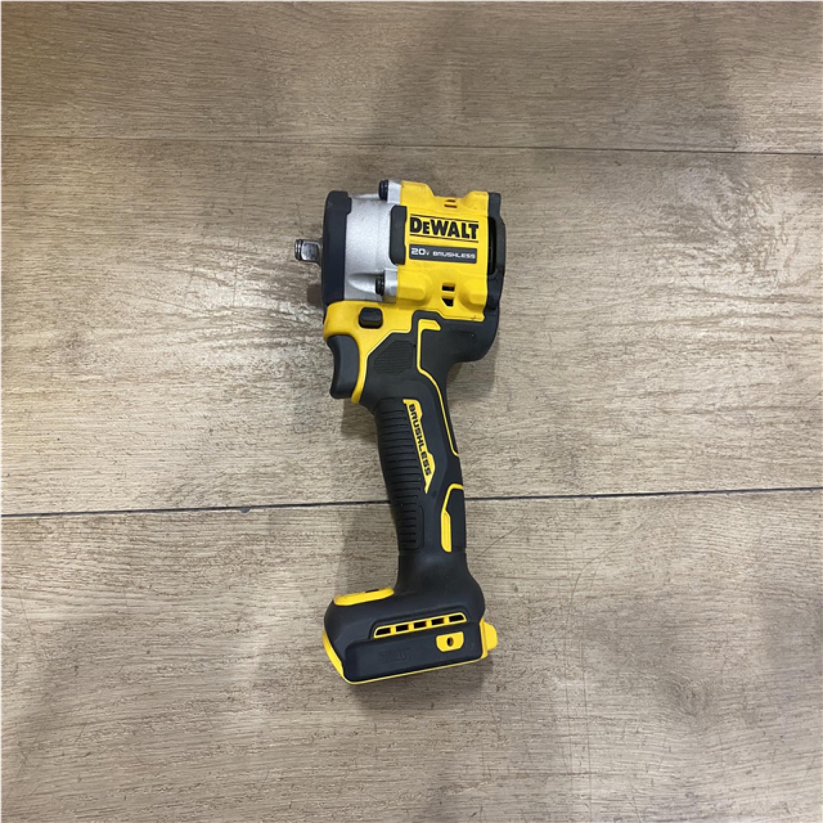 AS-IS DEWALT ATOMIC 20V MAX Cordless Brushless 3/8 in.Variable Speed Impact Wrench (Tool Only)