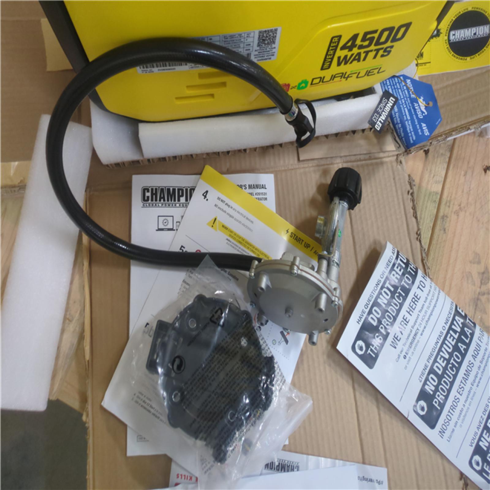 CALIFORNIA AS-IS CHAMPION PORTABLE POWER GENERATOR