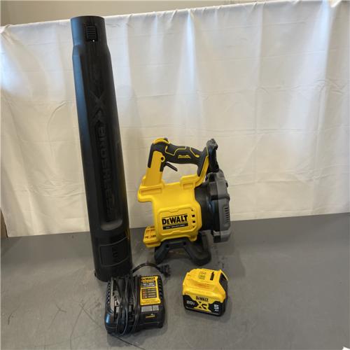AS-IS - DeWalt 20V MAX 125 MPH 450 CFM Brushless Cordless Battery Powered Blower Kit