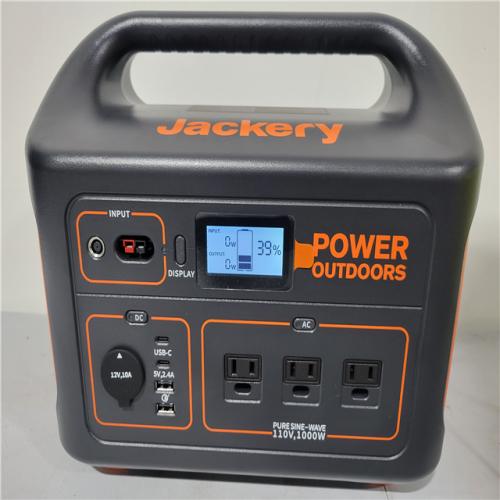 CALIFORNIA NEW JACKERY SOLAR GENERATOR