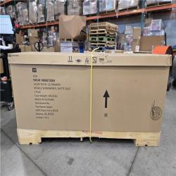 DALLAS LOCATION - AS-IS HUSKY Tool Storage Heavy Duty 84 in. W x 24 in. D Matte Blue Mobile Workbench Cabinet