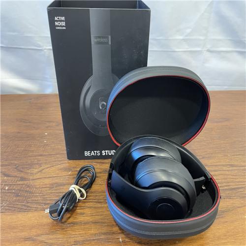 AS-IS Beats by Dr. Dre Studio3 Noise Canceling Wireless Headphones - Black
