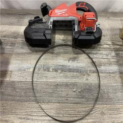 AS-IS Milwaukee FUEL 18V Lithium-Ion Brushless Cordless Deep Cut Band Saw (Tool-Only)