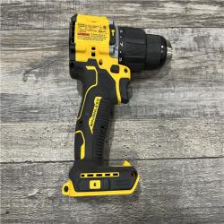 AS-IS DEWALT ATOMIC 20-Volt MAX Brushless Cordless 1/2 in. Hammer Drill (Tool-Only)