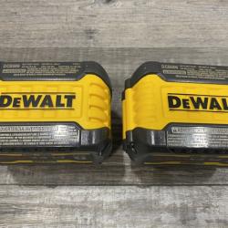 AS-IS DEWALT FLEXVOLT 20V/60V MAX Lithium-Ion 6.0Ah Battery Pack (2 Pack)