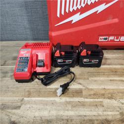 HOUSTON LOCATION - AS-IS Milwaukee FUEL 18V Lithium-Ion Brushless Cordless Hammer Drill and Impact Driver Combo Kit