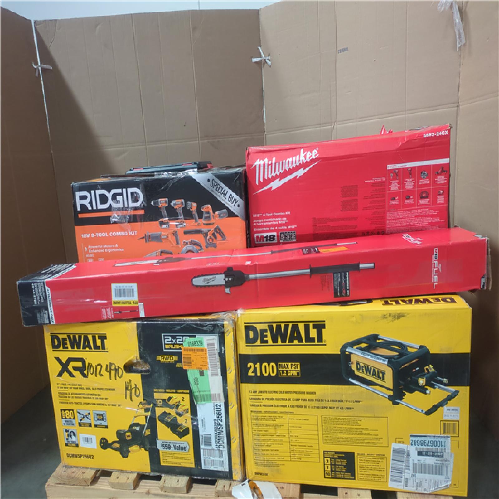 CALIFORNIA AS-IS TOOL PALLET