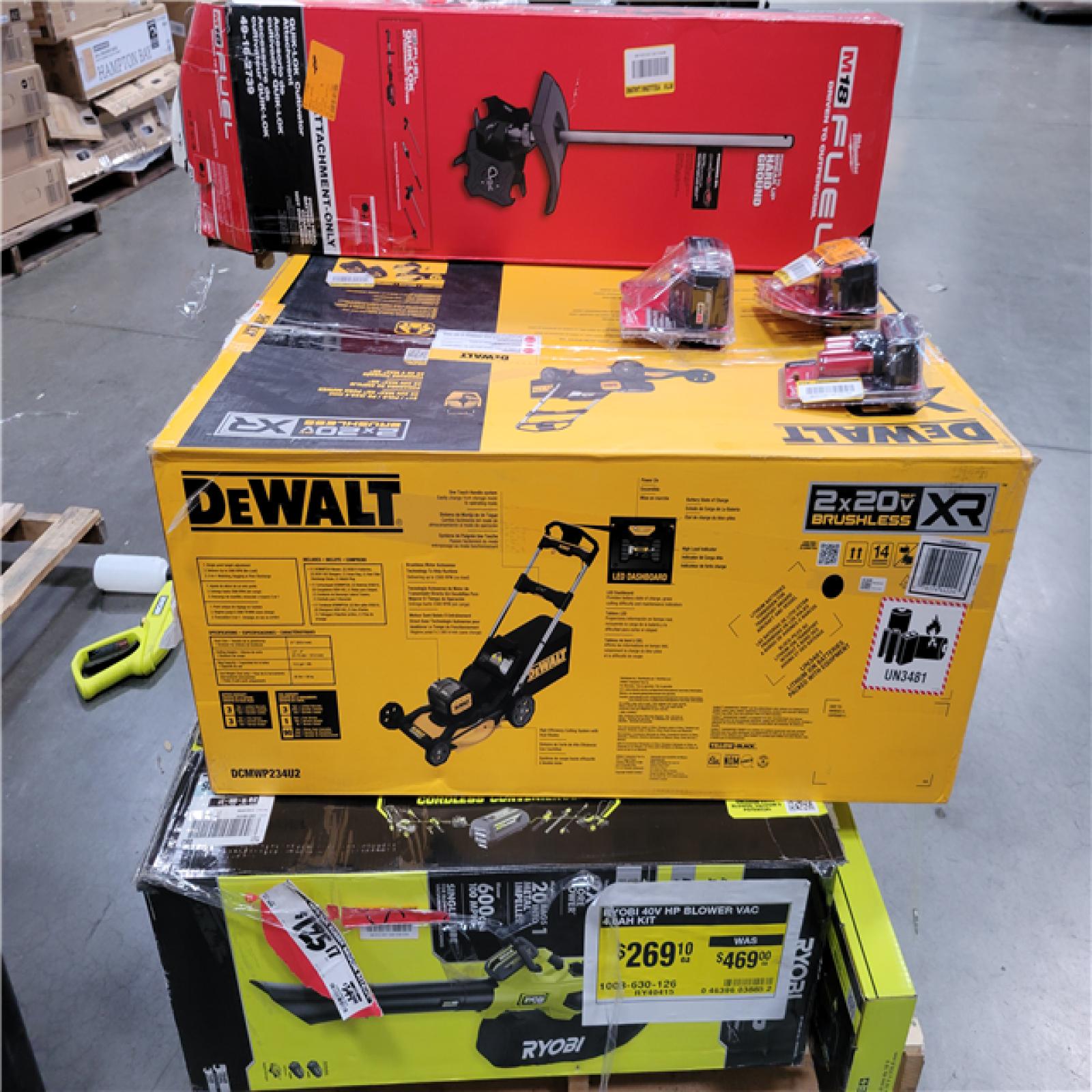 CALIFORNIA AS-IS TOOL PALLET