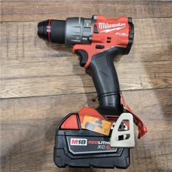 GOOD- MILWAUKEE FUEL 18V Lithium-Ion Brushless Cordless Hammer Drill and Impact Driver Combo Kit (2-Tool) with 2 Batteries