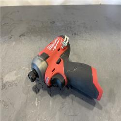 AS-IS - Milwaukee M12 FUEL SURGE 12V Lithium-Ion Brushless Cordless 1/4 in. Hex Impact Driver
