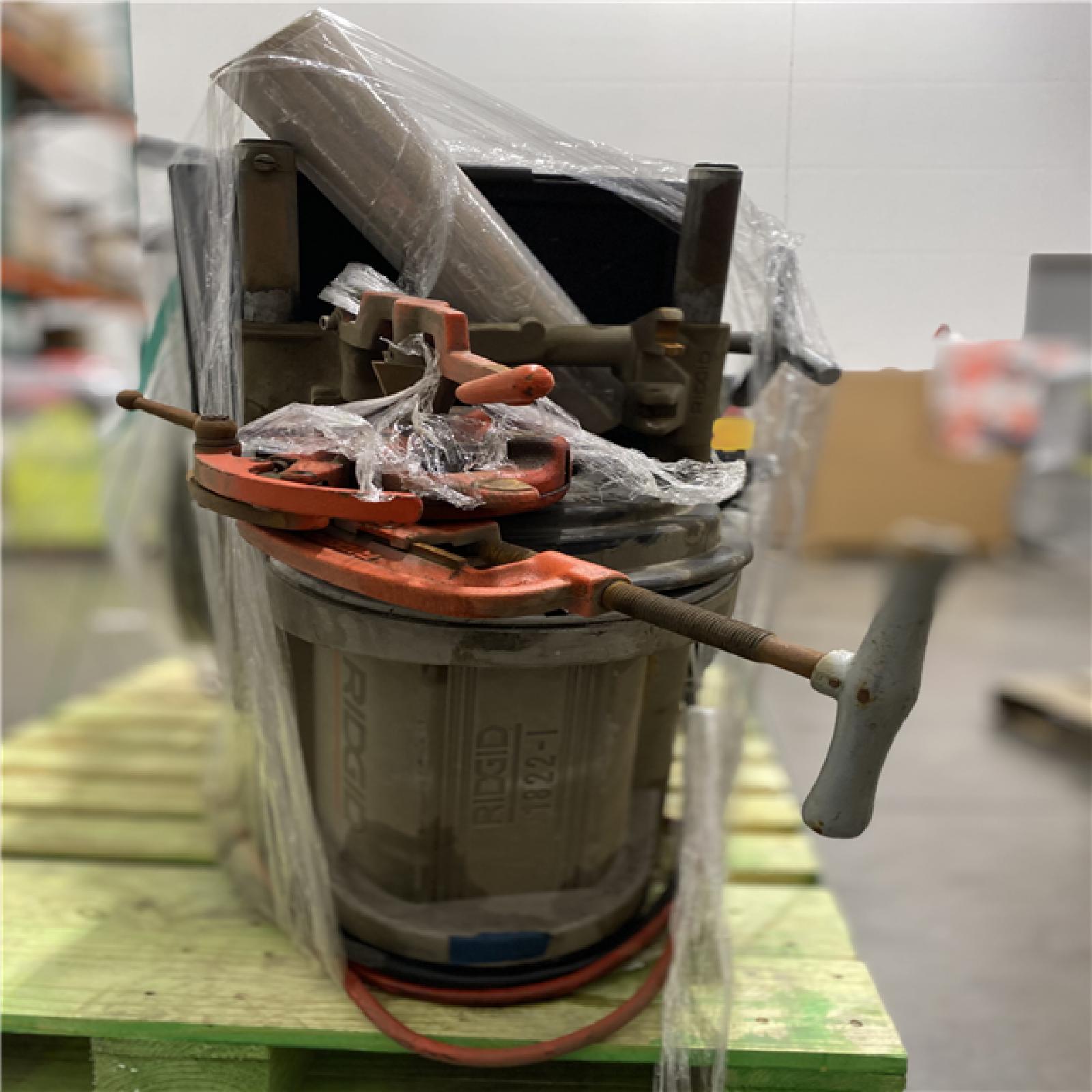 Dallas Location - As-Is Ridgid 1822-I Pipe and Bolt Threading Machine