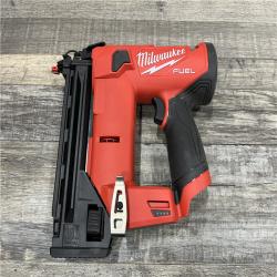 AS-IS Milwaukee FUEL 12-Volt Lithium-Ion Brushless Cordless 18-Gauge 1-1/2 in. Compact Brad Nailer (Tool Only)