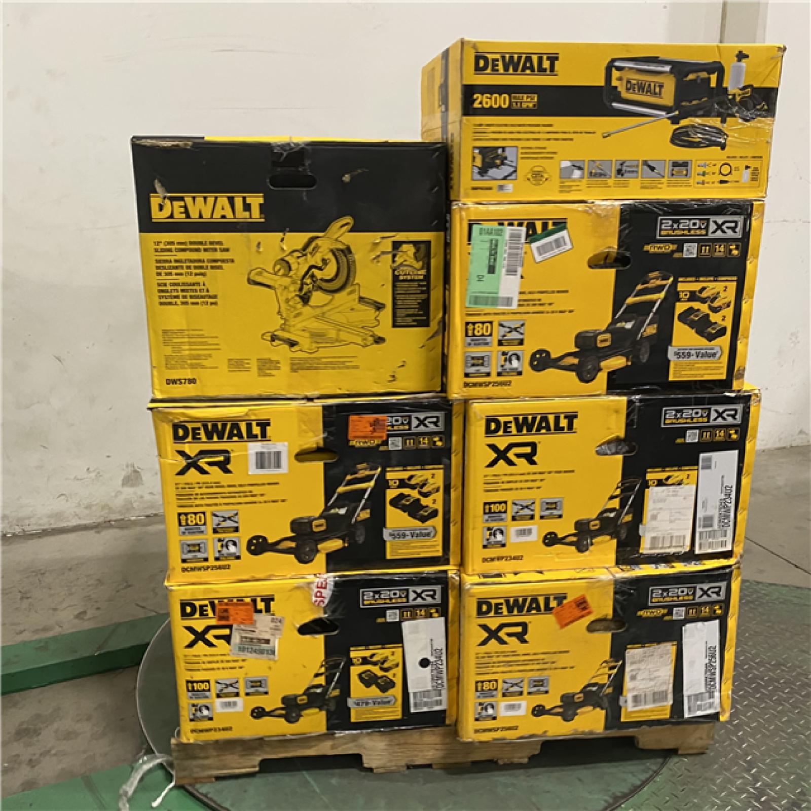 Dallas Location - As-Is DEWALT Tool Pallet