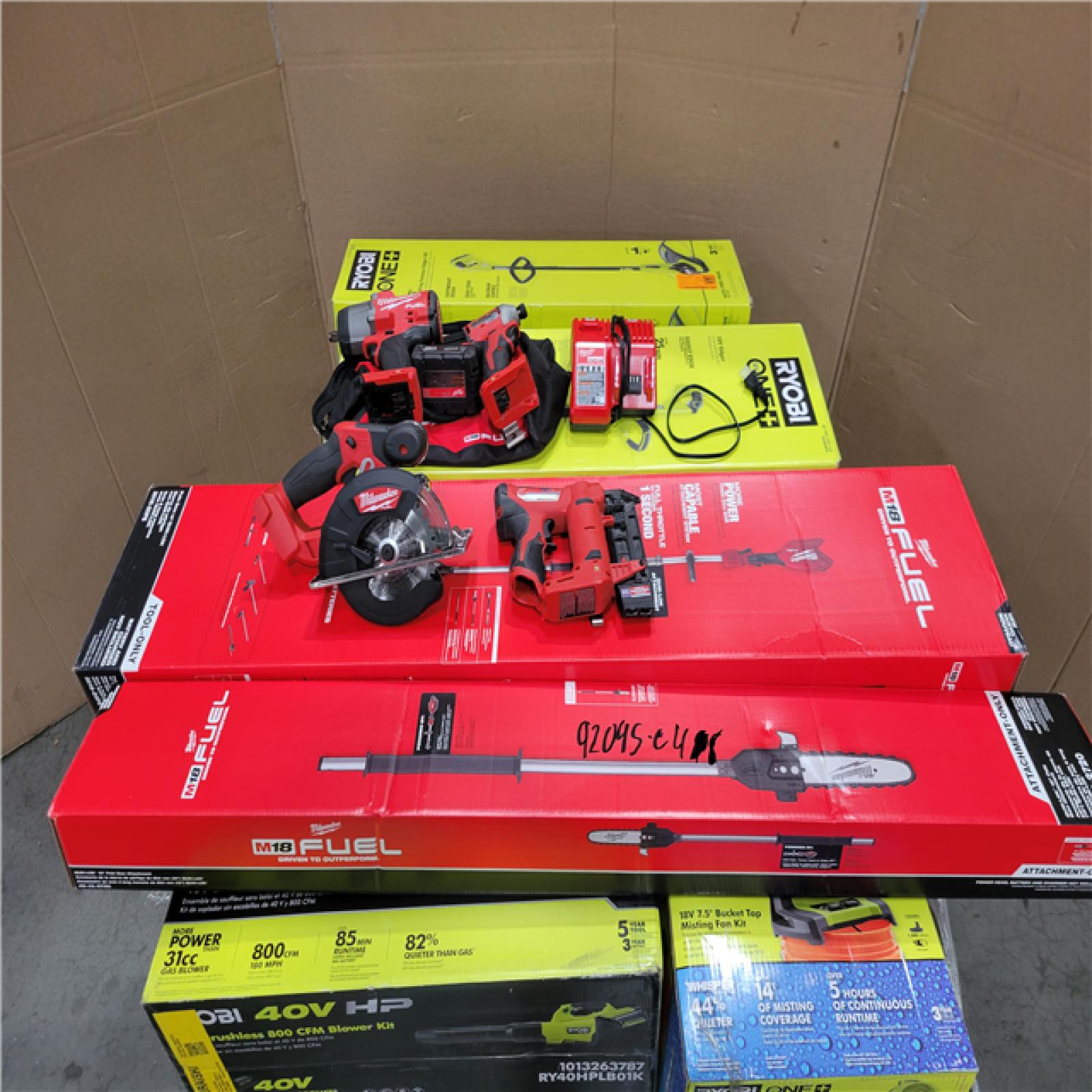 CALIFORNIA AS-IS TOOL PALLET