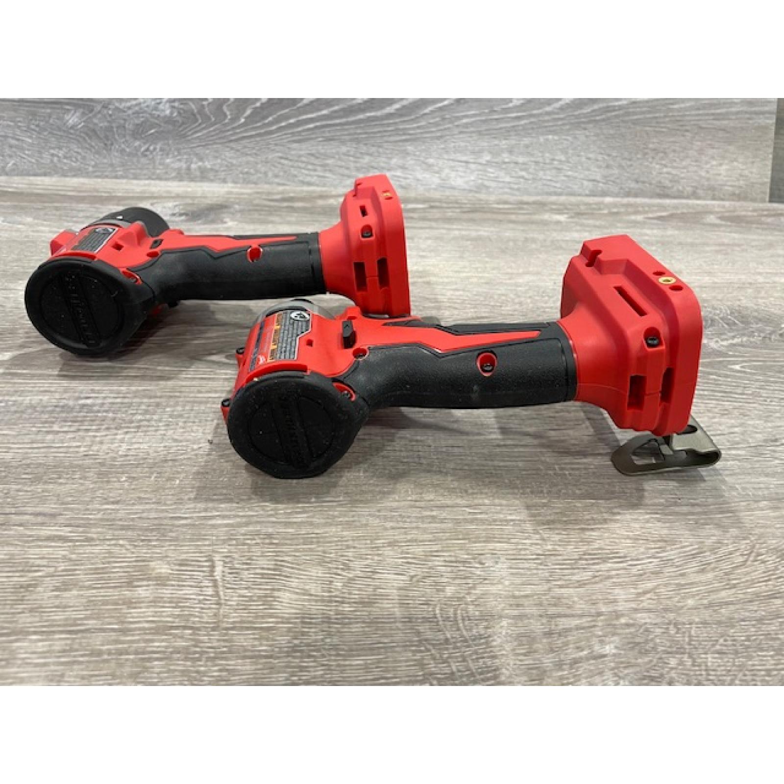AS-IS Milwaukee 18-Volt Lithium-Ion Brushless Cordless Compact Hammer Drill/Impact Combo Kit