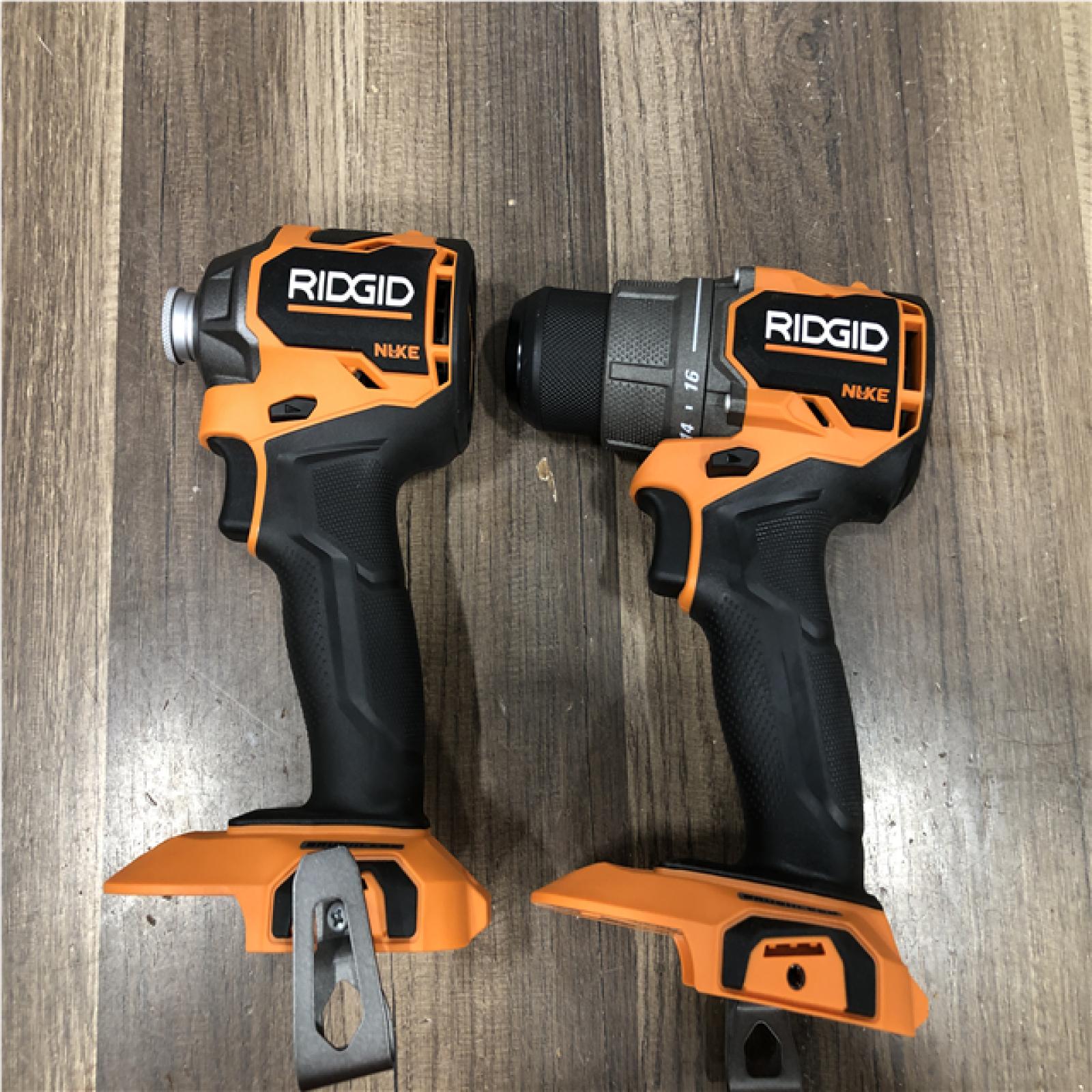 AS-IS RIDGID 18V NUKE SubCompact Brushless Cordless 2-Tool Combo Kit