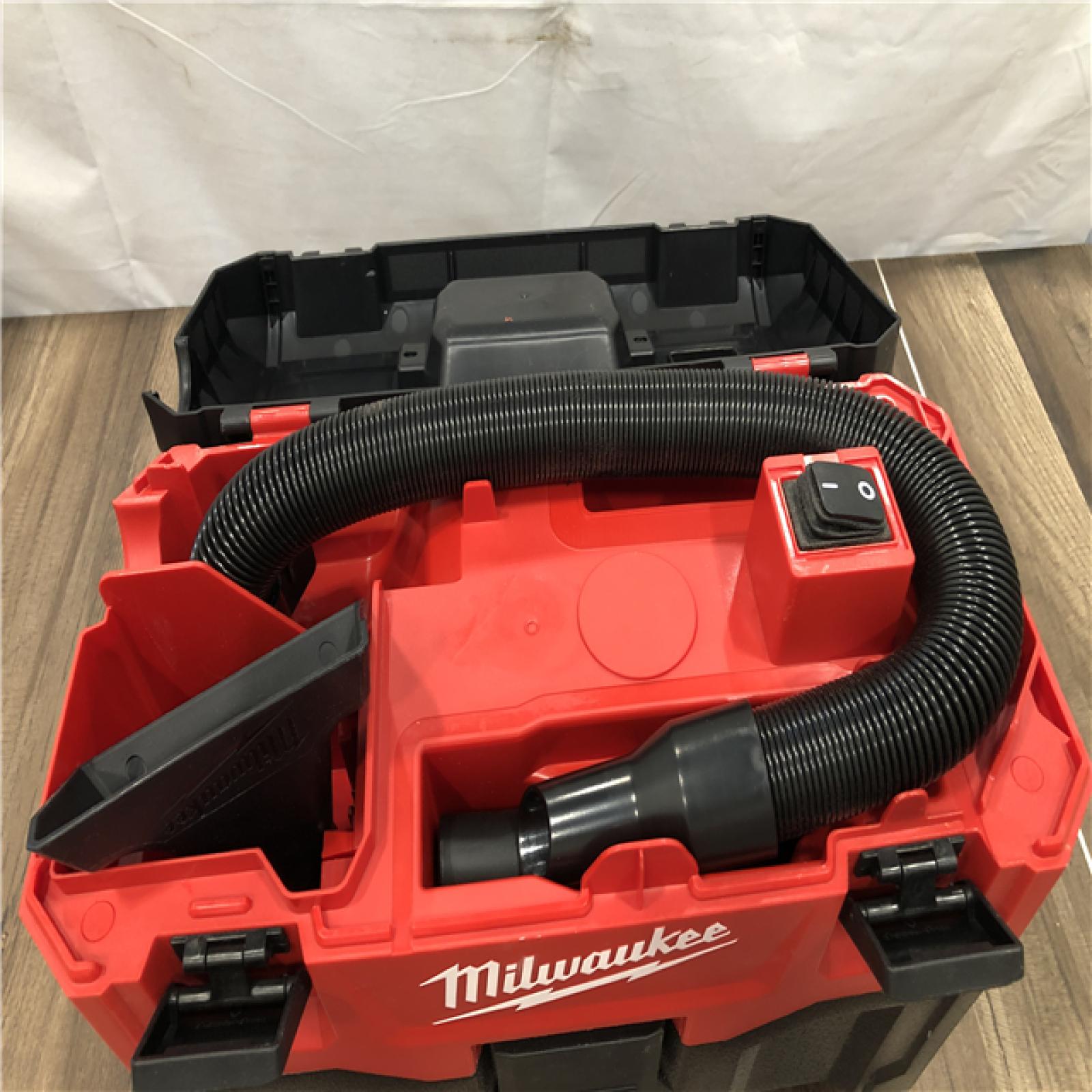 AS-IS Milwaukee 18-Volt 2 Gal. Lithium-Ion Cordless Wet/Dry Vacuum (Vacuum-Only)