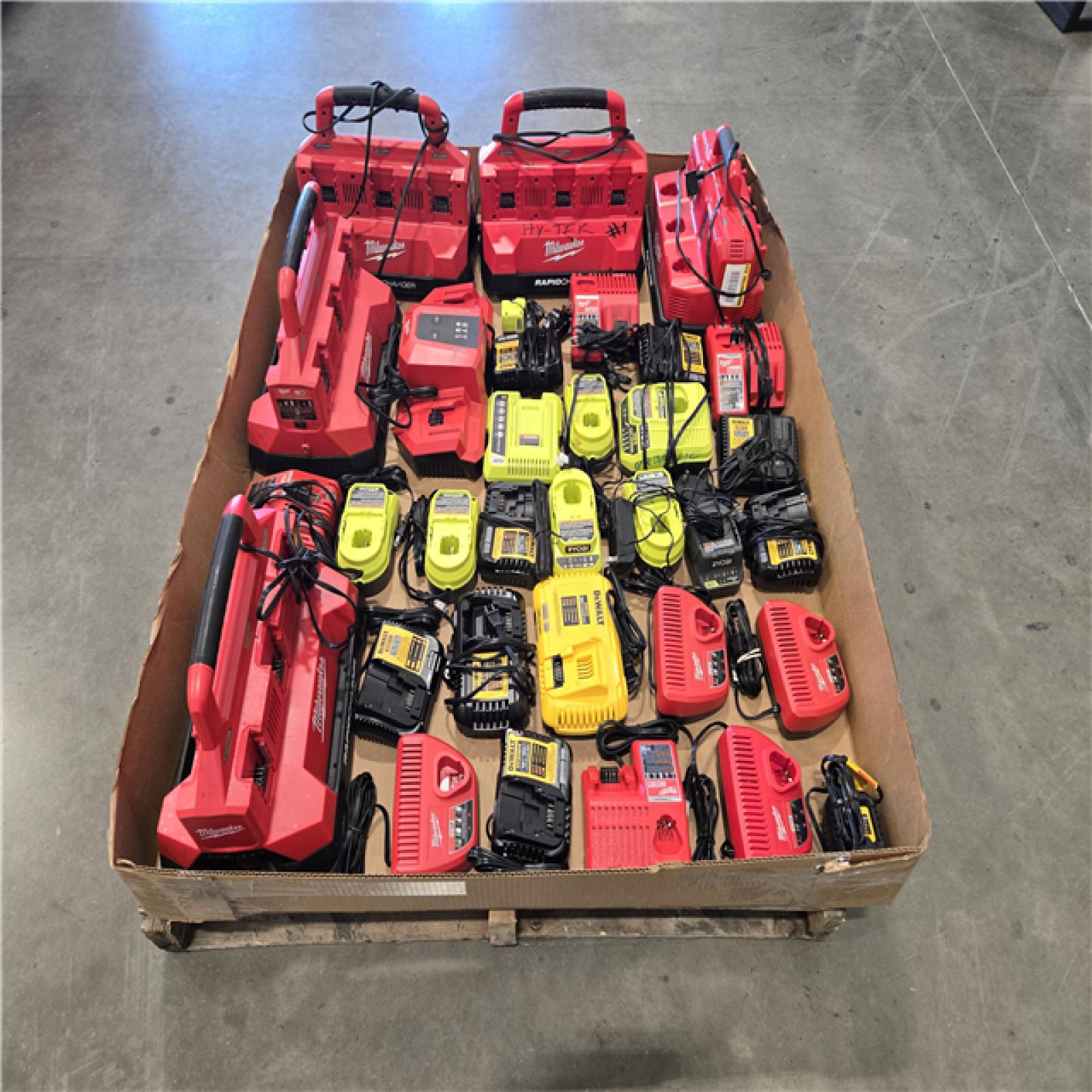 DALLAS LOCATION- AS-IS CHARGER PALLET