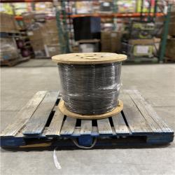 DALLAS LOCATION - AS-IS Southwire 2,500 ft. 1 Black Stranded CU SIMpull THHN Wire (SEE NOTES)