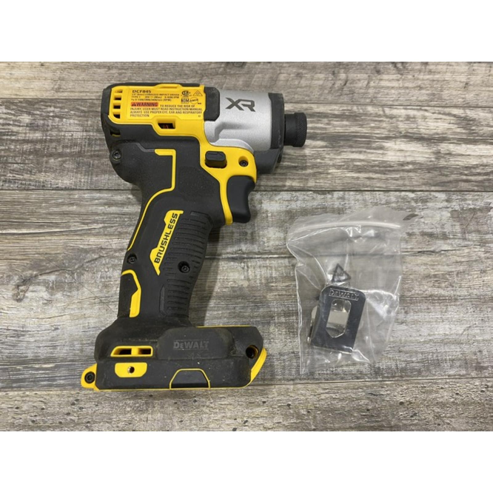 AS-IS DEWALT 20-Volt Maximum XR Cordless Brushless 1/4 in. 3-Speed Impact Driver (Tool-Only)