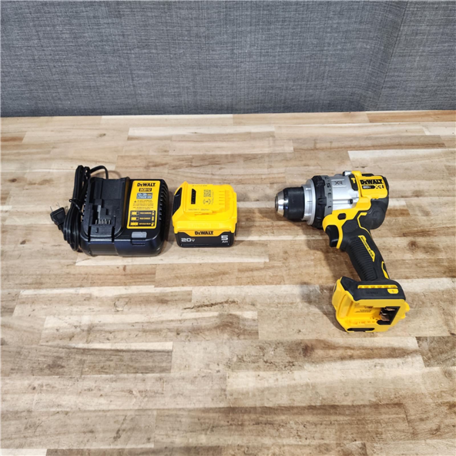 HOUSTON LOCATION - AS-IS DEWALT 20V XR Lithium-Ion Cordless Hammer Drill Kit (Battery & Charger)