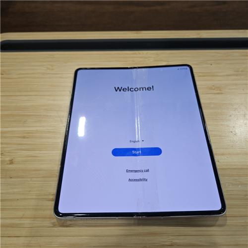 AS-IS Samsung Galaxy Z Fold3 5G 256GB in Phantom Silver