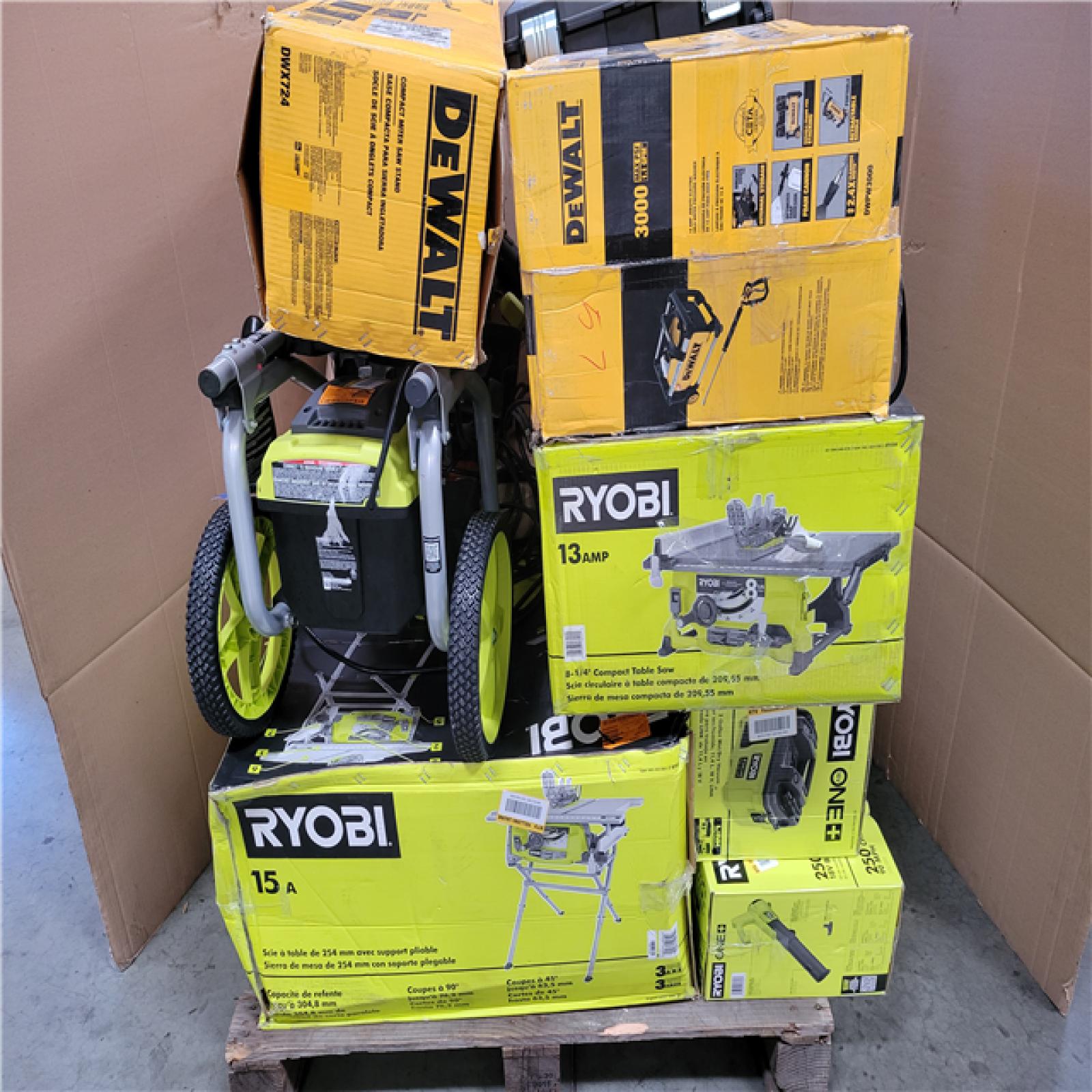 CALIFORNIA AS-IS TOOL PALLET