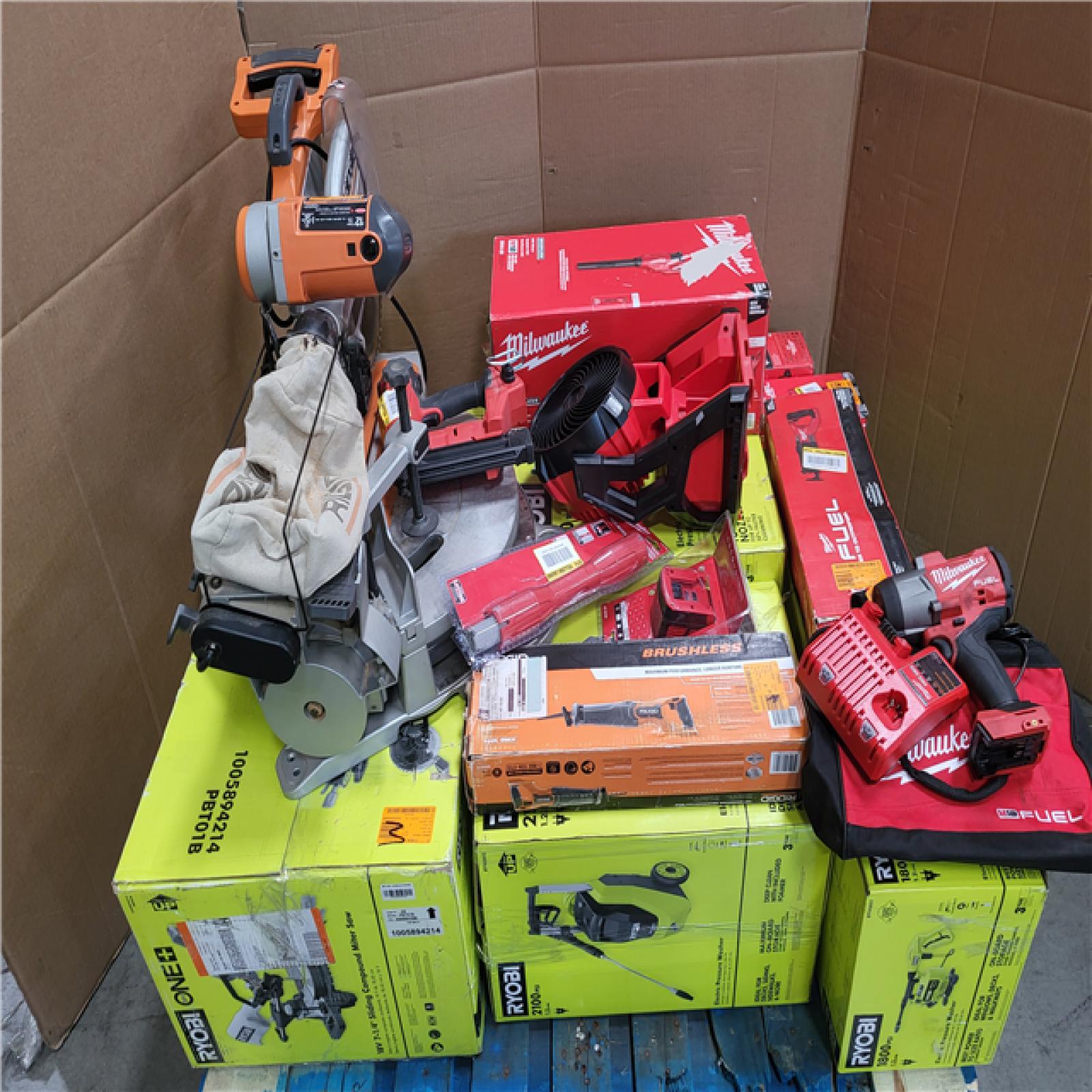 CALIFORNIA AS-IS TOOL PALLET